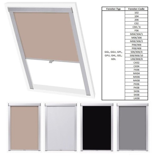Dachfensterrollo für velux - für,