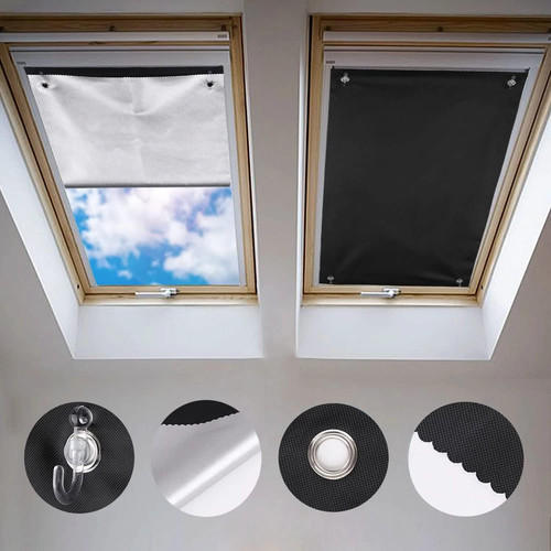 Dachfenster rollo ohne bohren - dachfenster,